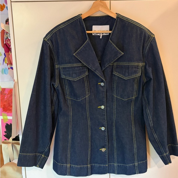Ganni Denim Jacket - Picture 2 of 10
